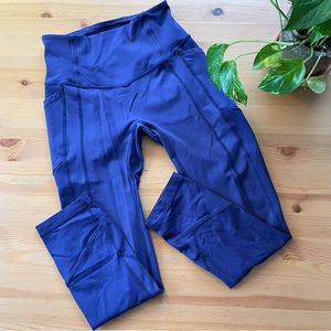 Cropped Lululemon Leggings with Pockets